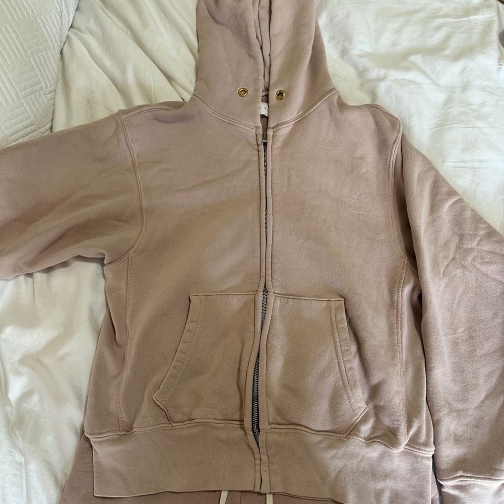 Les Tien Heavyweight fleece sweat set- XS